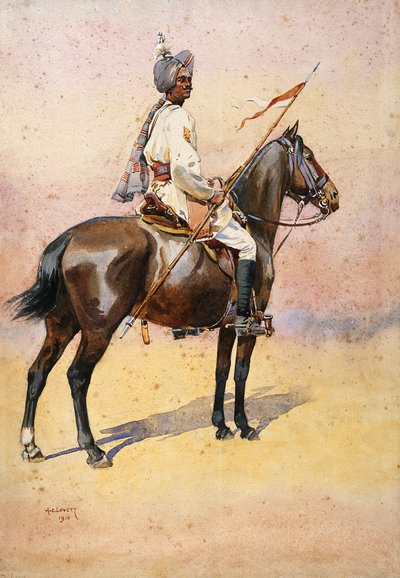 Jodphur Sardar Risala, Ratore Rajput, Illustration für 
